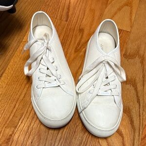 J Slides White Sneakers